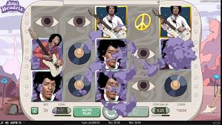 【オンラインカジノ】Jimi Hendrix Online Slot purple haze feature