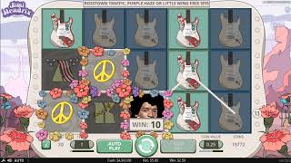 【オンラインカジノ】Jimi Hendrix Online Slot red guitar re spin